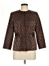 Doncaster Collection Animal Print Brown Coat Size 6 - photo 1