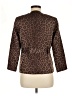 Doncaster Collection Animal Print Brown Coat Size 6 - photo 2