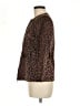 Doncaster Collection Animal Print Brown Coat Size 6 - photo 5
