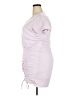 Zara 100% Polyester Purple Cocktail Dress Size XXL - photo 5