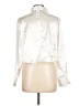 Glam Ivory Long Sleeve Blouse Size L - photo 2