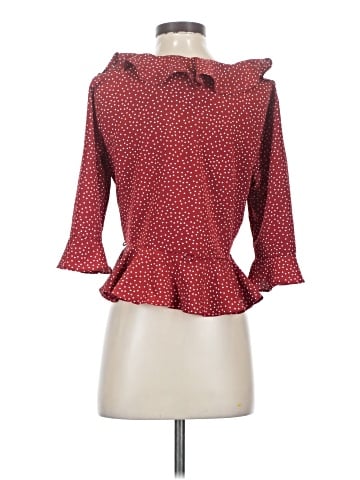Topshop 3/4 Sleeve Blouse (view 2)