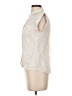 The Limited 100% Polyester Ivory Short Sleeve Blouse Size XS - photo 5