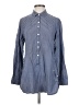 Toad & Co Stripes Blue Long Sleeve Button-Down Shirt Size S - photo 1