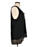 Bordeaux Black Sleeveless Blouse Size L - photo 4