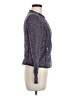 Rebecca Taylor Tweed Blue Jacket Size 6 - photo 4