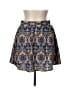 Mine Paisley Gold Blue Casual Skirt Size L - photo 2
