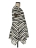 Neiman Marcus Stripes Gray Short Sleeve Blouse Size M - photo 4