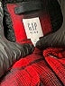 Gap Kids 100% Cotton Plaid Red Coat Size 6 - 7 - photo 3