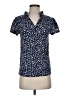 Ann Taylor Factory Stars Blue Short Sleeve Blouse Size XS - photo 1