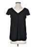 Maeve Black Short Sleeve Blouse Size 4 - photo 1