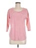 Freebird Stripes Red 3/4 Sleeve T-Shirt Size M - photo 1