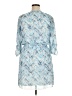 Speechless Chevron-herringbone Blue Casual Dress Size XL - photo 2