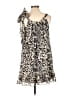BCBGeneration 100% Polyester Tan Casual Dress Size M - photo 2