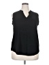Halife Black Sleeveless Blouse Size XXL - photo 1