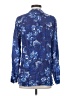 Zara Blue Long Sleeve Blouse Size S - photo 2