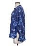 Zara Blue Long Sleeve Blouse Size S - photo 5