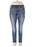 Vintage America Blues Solid Blue Jeans Size 18 - photo 1