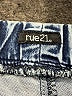 rue21 Stripes Blue Jeans Size 14 - photo 7