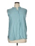 Uniqlo Teal Sleeveless Blouse Size XL - photo 1