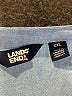 Lands' End Blue 3/4 Sleeve Blouse Size XXL - photo 7