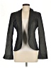 Laundry by Shelli Segal Chevron-herringbone Gray Blazer Size 8 - photo 1