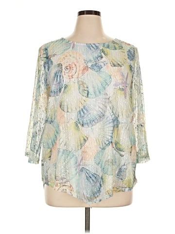 Alfred Dunner 3/4 Sleeve Blouse (view 1)