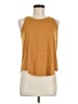 Mudd Gold Sleeveless T-Shirt Size M - photo 1