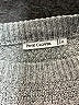 Pink Clover 100% Polyester Metallic Silver Pullover Sweater Size XL - photo 7