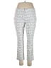 Alfani Chevron-herringbone Blue Casual Pants Size 14 - photo 1