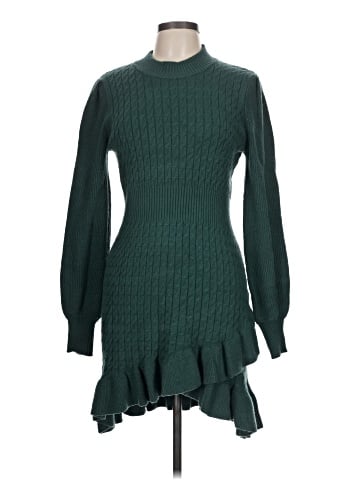 Flat White Casual Dress (view 1)
