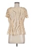 Parker Gold Short Sleeve Blouse Size M - photo 1