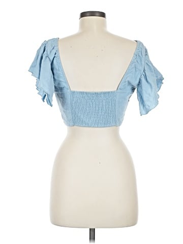 Love Tree Short Sleeve Blouse (view 2)