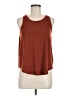 Mudd Brown Sleeveless T-Shirt Size M - photo 1