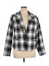 Christopher & Banks 100% Polyester Houndstooth Silver Blazer Size XL - photo 1
