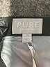 Pure Collection 100% Polymide Metallic Silver Formal Skirt Size 14 - 16 - photo 4