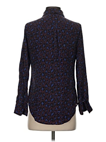 Isaac Mizrahi New York Long Sleeve Silk Top (view 2)