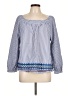 Vineyard Vines 100% Cotton Blue Long Sleeve Blouse Size L - photo 1