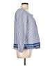 Vineyard Vines 100% Cotton Blue Long Sleeve Blouse Size L - photo 4