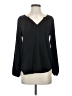 Old Navy 100% Polyester Black Long Sleeve Blouse Size S - photo 1