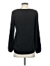 Old Navy 100% Polyester Black Long Sleeve Blouse Size S - photo 2