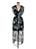 En Focus Studio Tropical Blue Cocktail Dress Size 6 - photo 1