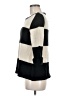 Pink Rose Stripes Black Pullover Sweater Size M - photo 5