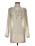 Forever 21 100% Polyester Ivory 3/4 Sleeve Blouse Size S - photo 1