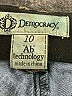 Democracy Solid Blue Jeans Size 10 - photo 7