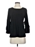 t.la Black 3/4 Sleeve Top Size S - photo 1