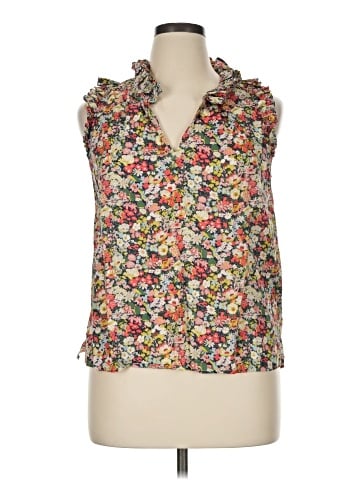 Liberty Art Fabrics for J.Crew Sleeveless Blouse (view 1)