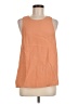 Lost April 100% Viscose Orange Sleeveless Top Size M - photo 1