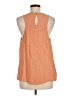 Lost April 100% Viscose Orange Sleeveless Top Size M - photo 2