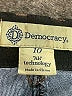 Democracy Solid Blue Jeans Size 10 - photo 7